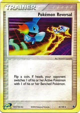 EX Ruby&Sapphire Pokemon Reversal #87/109 reverse holo